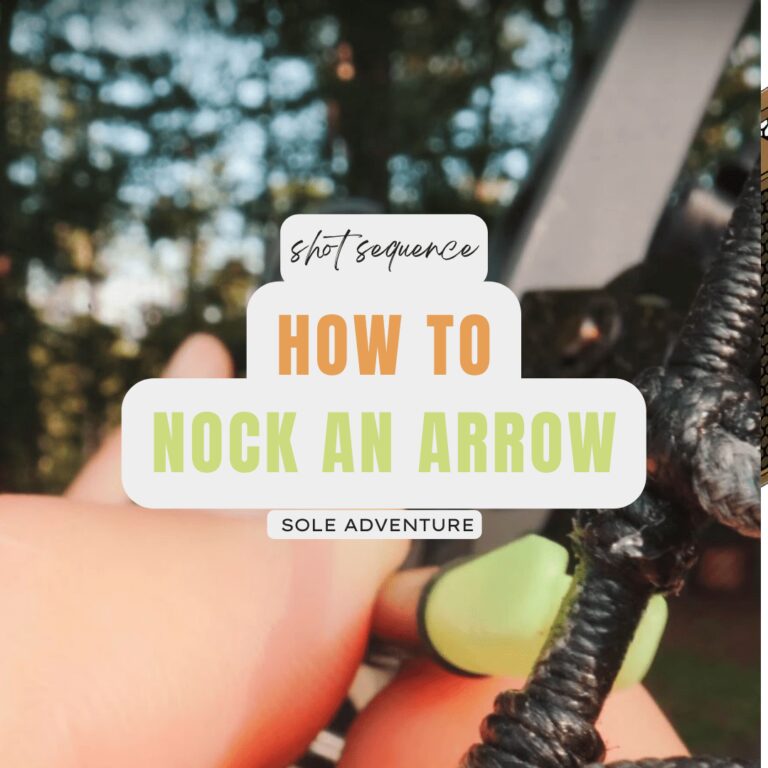 How to nock an arrow onto your bowstring (It’s SIMPLE)